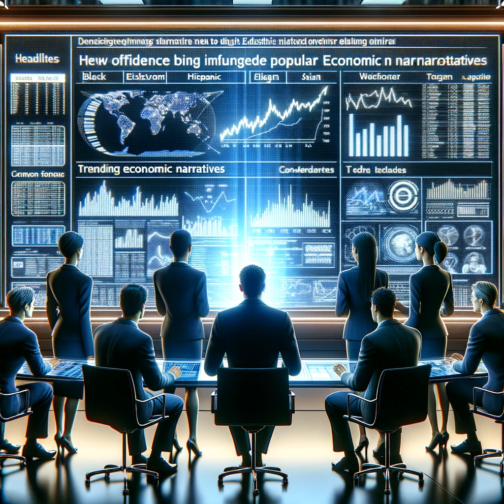 Economic Narratives and Private Lending Decisions